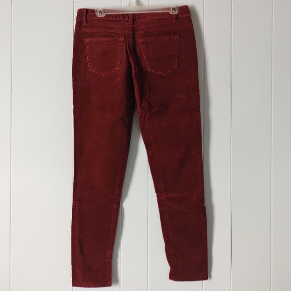 Merona Modern Cut Burgundy Corduroy Pants - Picture 6 of 8